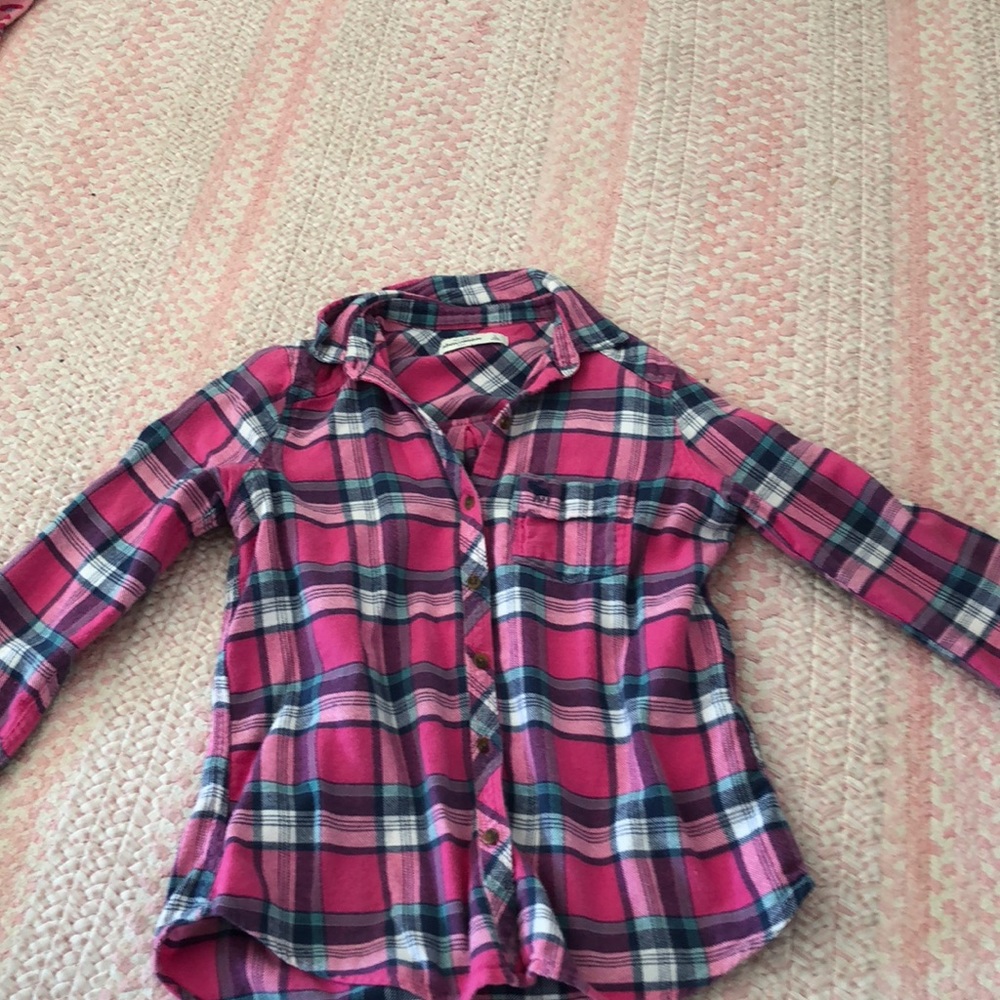 Abercrombie kids flannel